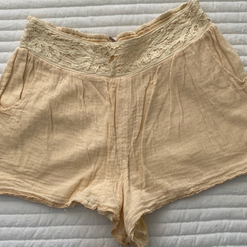 Free People boho shorts size L